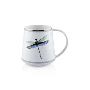 Dragonfly Green 340 Cc Taza de cerámica KPA0261 Taza de porcelana - Product Image 1
