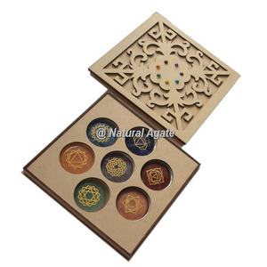 Boîte Metataron avec Chakra Stones Gift Box | Fournisseur de chakra stones Gift Boxes en ligne | Acheter la meilleure qualité gravée et de guérison - Product Image 3
