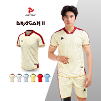 Nouveau design unisexe de haute qualité personnalisable Dragon II Football Jersey Sets 100% Polyester Heat-Transfer Printed Football Tracksuit