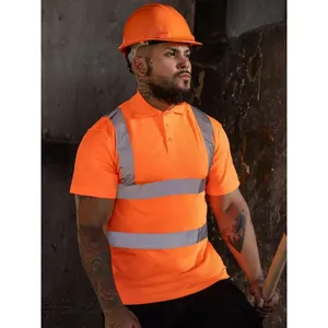 Polo Personalizzata in Policotone ad Alta Visibilità per Merchandising Promozionale - Product Image 6