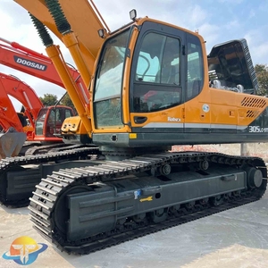 Excavatrice sur chenilles lourde Hyundai R350LC-9T de haute qualité, d'occasion, avec un poids opérationnel de 5 tonnes, forte capacité de travail - Product Image 6