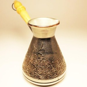 Nouveau Style moderne Durable métal arabe cafetière Dallah pour Restaurant hôtel servant utiliser cafetière Dallah café servant Pot - Product Image 2