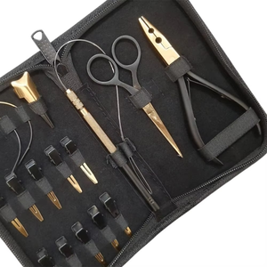Stainless Steel Hair Extension Tools Kit Pliers Micro <b>Rings</b> Loop Needles <b>Clips</b> Durable Reusable Commercial Use - Product Image 4