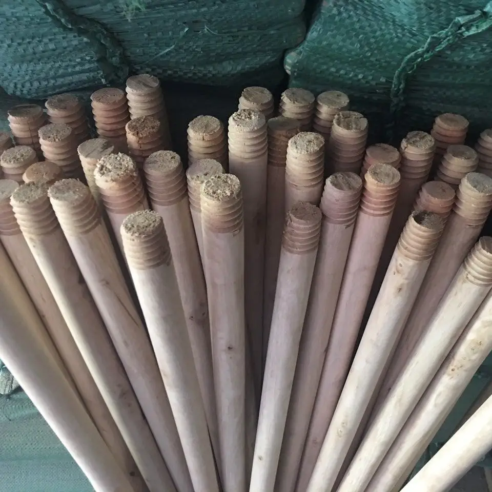 Balais en bois revêtus de Pvc, produits les plus vendus, manche en bois, nouveau manche de balai à fil italien