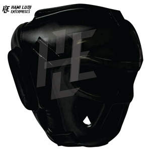 Alta calidad al por mayor MMA transpirable boxeo cabeza guardia profesional Premium cuero sintético - Product Image 3