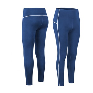 Factory Price High Waist Butt Lifting Compression Leggings Seamless Fitness Gradient <b>pink</b> Tummy Control Women's Leggings <b>Pants</b> - Product Image 1