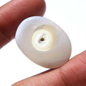 Pierre précieuse en agate Sulemani Aqeeq naturelle, cabochon, agate striée, pierre lisse, pierre en vrac, fournisseur en gros pour la fabrication de bijoux - Product Image 1