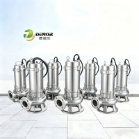 Pompa Vertikal Inline 220v 380v Langsung dari Pabrik, Pompa Air Tekanan Tinggi, Pompa Submersible untuk Limbah