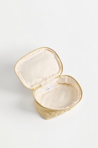 Organisateur de cosmétiques à marque privée, sac à maquillage matelassé, fabricant de trousses de beauté de voyage OEM - Product Image 2