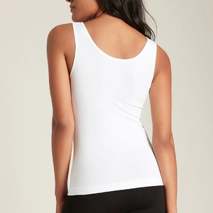 Camiseta sin mangas de último diseño para mujer, sin mangas, cuello redondo, color personalizado, camiseta sin mangas para mujer, hecha en Pakistán - Product Image 2