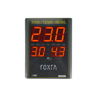 CONOTEC FOX-2121 Waktu Tampilan Pengontrol Suhu Digital, Kelembaban Suhu, Hari SMP./Temp. Tampilan Tertanam
