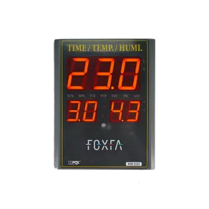 CONOTEC FOX-2121 Digital Temperature Controller Display time, temperature humidity, day Humi./Temp. display embedded