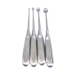 Cureta de hueso de fusión espinal de 17cm de alta calidad y instrumento ortopédico de 20,0 cm de acero inoxidable aprobado por CE ISO - Product Image 1