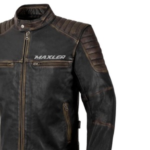 Blouson en cuir pour moto, sur mesure, avec protection complète pour une conduite optimale, blousons en cuir pour moto - Product Image 6