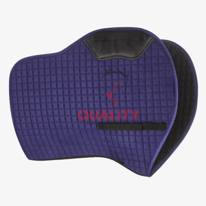 Tapis de selle de cheval anglais de haute qualité avec doublure en tissu durable matériau souple ajustement confortable pour l'entraînement prolongé - Product Image 6