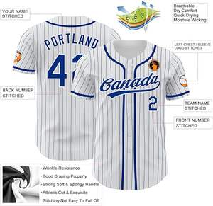 Maillot de baseball personnalisé de qualité supérieure maillot de sport brodé maillots de softball sublimés - Product Image 6