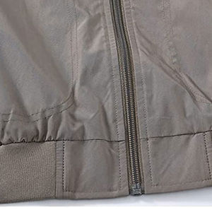 Chaqueta Bomber de Invierno para Hombre de Alta Calidad, Personalizada, Estilo Urbano, Cuello Alto, Ecológica, Impermeable, Transpirable, Servicio OEM - Product Image 3