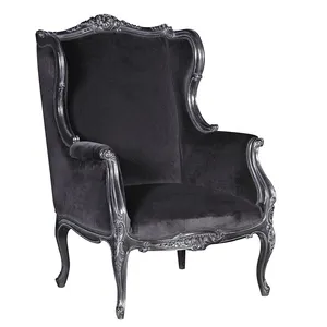 The Velvet Wing Chair: Exemplifying Timeless French Design Tradition