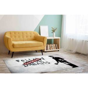 Tapis graffiti Banksy : Tapis d'appoint antidérapant « Rêves Annulés », tapis en chenille - Product Image 5