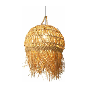Plafonnier en bambou fait à la main du Vietnam parfait pour la décoration élégante de la maison, du café et du restaurant - Product Image 1