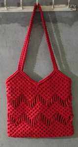 Cordon en macramé en lin doux, fait main, élégance classique, mode, pour des sacs au crochet époustouflants, pour offrir en cadeau et pour la revente - Product Image 6