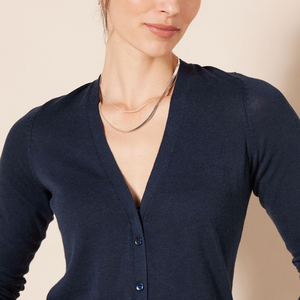 Haute qualité hiver mode Style bas quantité minimale de commande col en V pull pull femmes en gros nouveauté 100% coton polaire respirant - Product Image 3