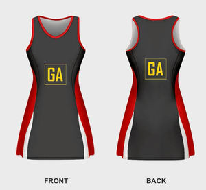 Ropa deportiva Reversible sin costuras con estampado personalizado, uniformes de netball, transpirables, ligeros, Anti-UV, 100% de poliéster, ajustados para mujer - Product Image 4