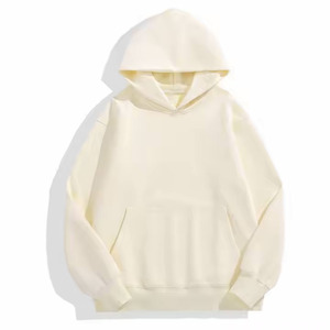 Sudadera con Capucha para Hombre, Estilo Holgado, Gruesa, de Invierno, con Bolsillo, Hombros Caídos, Estampado Digital, Teñido Liso, Transpirable, 470g - Product Image 3