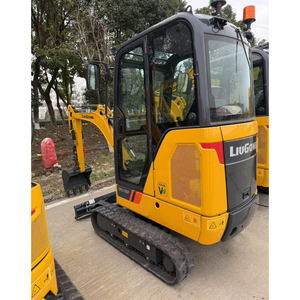 Mini-excavatrice sur chenilles LiuGong 9018F 1,9t, chenilles rétractables, balancement de la queue nul, petite pelle pour travaux de jardinage et de construction - Product Image 4