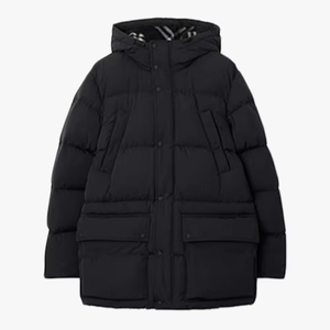 เสื้อแจ็กเก็ตทรงพองสำหรับผู้ชายเสื้อโค้ทผ้าใบแบบมีฮู้ดแบบหนาสไตล์สตรีทแบบกำหนดเองได้ - Product Image 4