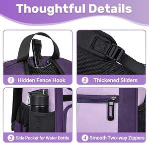 Mochila de baloncesto de alta calidad, bolsa de gimnasio deportiva para hombres, bolsa de fútbol juvenil, mochila de gran capacidad, compartimento escolar para niños - Product Image 2