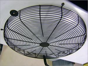 Protection de ventilateur en forme de dôme, couvercle métallique pour ventilateurs de refroidissement industriels, systèmes de ventilation et équipements d'évacuation, sécurité - Product Image 3