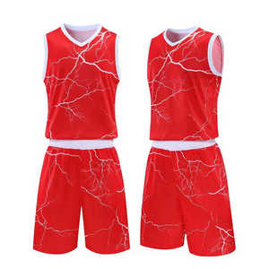 Venta al por mayor de alta calidad de los hombres ropa deportiva de baloncesto personalizado baloncesto pelota uniforme equipo Club baloncesto uniforme conjunto - Product Image 3