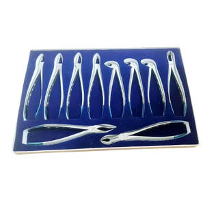 Dental Extraction Kit Steel Manual Surgical Instruments Set with Extracting <b>Elevators</b> and Forceps - Product Image 5