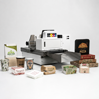 Impresora de Inyección de Tinta Automática de Alta Velocidad de Una Sola Pasada para Formato A3, Máquina de Impresión Digital para Cajas de Pizza, Tazas de Café y Bolsas de Papel de 60 cm