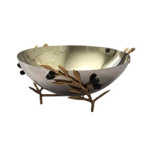 Tazón de aperitivos decorativo floral de aluminio creativo Excelente característica de decoración del hogar a un precio económico - Product Image 6