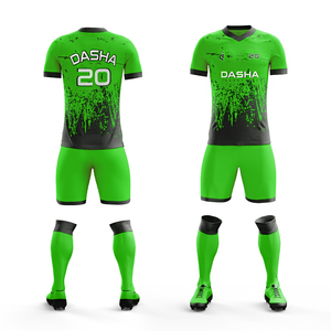 Uniforme de fútbol transpirable de alta calidad para hombre, ropa de fútbol personalizada con sublimación, camiseta con logotipo personalizado, venta al por mayor 2024 - Product Image 5