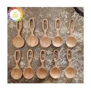 Wooden Spoon Premium Bamboo Wood For Serving Salad And Pasta Handcrafted Utensils Manufacturer Vietnam - Product Image 4