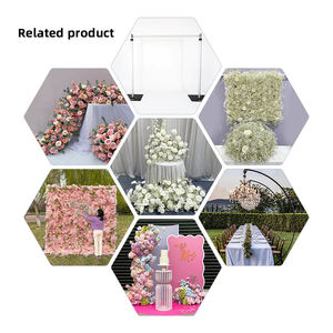 Promesa Año Nuevo chino decoración flor artificial camino de flores camino de mesa para decoración de eventos - Product Image 5