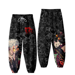 Pantalons de survêtement Anime Dandadan, pantalons de jogging 3D, pantalons décontractés, pantalons pour hommes, pantalons de survêtement hip-hop, streetwear délavé, cosplay - Product Image 5
