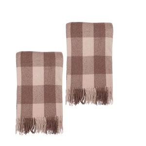 Manta de lana Jacob mexicana de moda suave y cómoda de lujo saludable en técnica tejida de estilo - Product Image 1