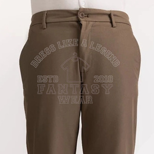 Pantalones Chinos de Corte Regular para Hombre, Marca FANTASY WEAR, OEM, Alta Calidad y Personalizados, Certificación CE - Product Image 4