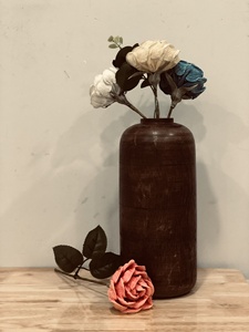 Blue Lotus's Faux Acajen Wooden Handicraft Vietnam Decoration est le vase en bois le plus vendu et respectueux de l'environnement - Product Image 6