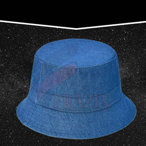 หมวกบักเก็ตผ้าฝ้ายสำหรับกลางแจ้งหมวกทรงถังสั่งทำได้สไตล์ไม่เหมือนใคร - Product Image 2