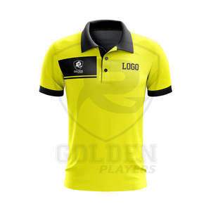 Polos de hombre hechos a medida de gran venta, poliéster Spandex de alta calidad con mangas cortas, impresiones de sublimación de marca propia - Product Image 1