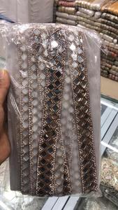 Accesorios de traje de baile personalizados adorno de encaje de diamantes de imitación hierro en cadena embellecedor Gimp cuentas de piedra accesorios de cristal - Product Image 3