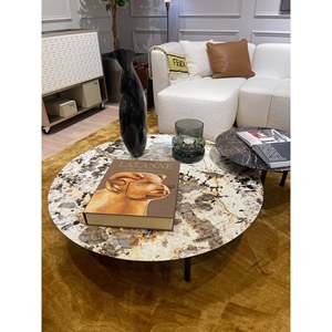 โต๊ะกาแฟหินอ่อน PATAGONIA ขนาด 120 x 26 ซม. เฟอร์นิเจอร์ห้องนั่งเล่นสไตล์ร่วมสมัย ทนทานและสวยงาม รุ่นโชว์รูม - Product Image 1