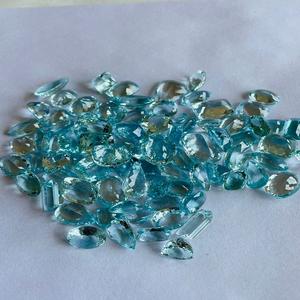 Accessoires de bijoux de qualité AAA certifiés IGI aigue-marine naturelle - Product Image 3