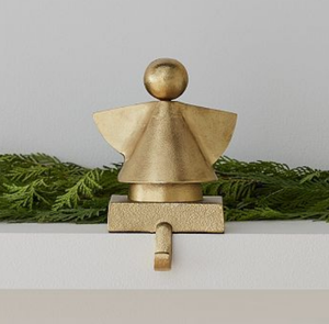 Ornements en métal fini or Design antidérapant Décoration de maison Article de Noël Bas de Noël fini or - Product Image 1