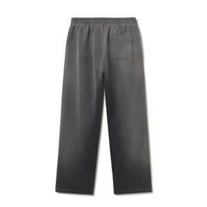 High Quality Eco-Friendly Cotton Grey Blank Heavyweight 420 GSM <b>Oversized</b> <b>Jogger</b> Custom Logo Wide Leg Baggy Flared Unisex - Product Image 2